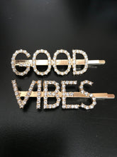 Load image into Gallery viewer, Good Vibes Hair Clip
