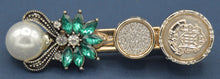 Load image into Gallery viewer, Green Flower Hair-clip
