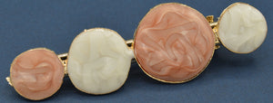 Multicolored Round Hair Clip