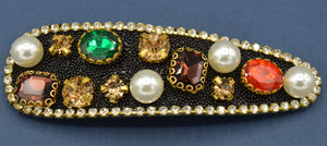Multicolored Pearl Hair Clip
