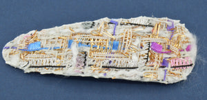 Multicolored Black and White Hair Clip