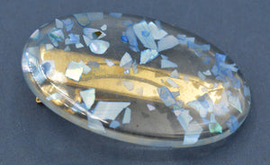 Gold Planet Hair Clip
