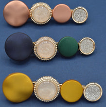 Load image into Gallery viewer, Multicolored Glittered Hair Clips
