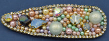 Load image into Gallery viewer, Pearl and Rhinestone Hair Clips
