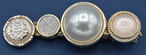 White Pearl Hair Clip