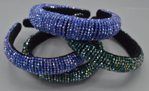 Velvet Beaded Headband