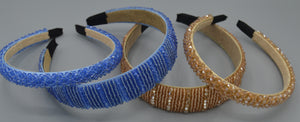 2 Piece Beaded Headband