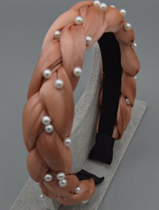 Twisted Pearl Headband