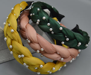 Twisted Pearl Headband