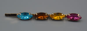 Pineapple Hair Clip Set