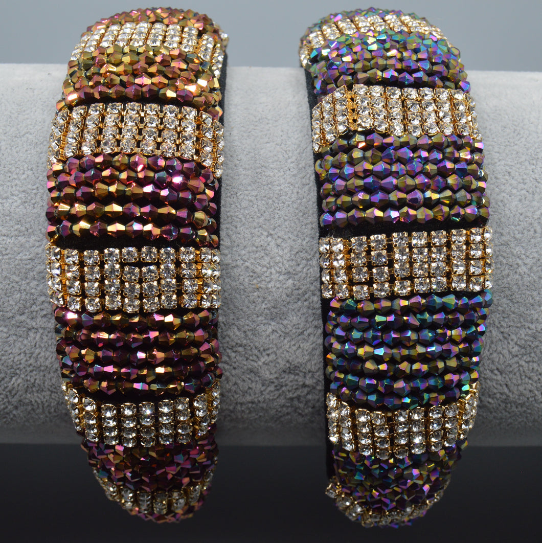 Beaded Diamond Headband