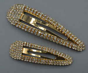 2 Piece Diamond Hairclip