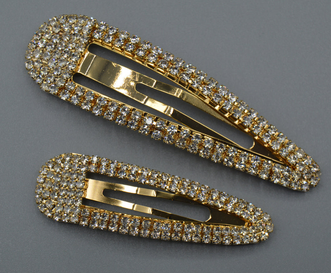 2 Piece Diamond Hairclip