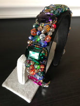 Load image into Gallery viewer, Purple and Green Stone Headband
