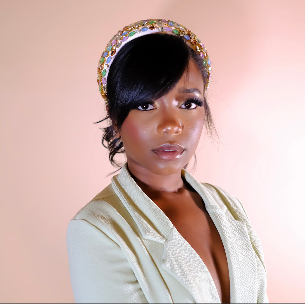 Colorful Crystal Headband