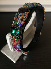 Load image into Gallery viewer, Purple and Green Stone Headband

