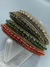 Load image into Gallery viewer, Colored Studded Diamond Headband
