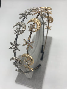 Star and Moon Headband